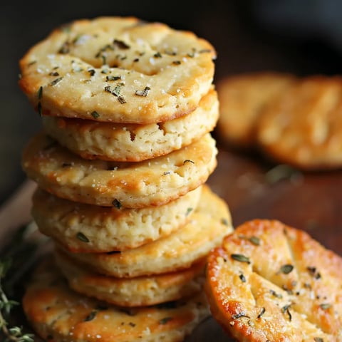 Biscuits salés aux herbes et au parmesan