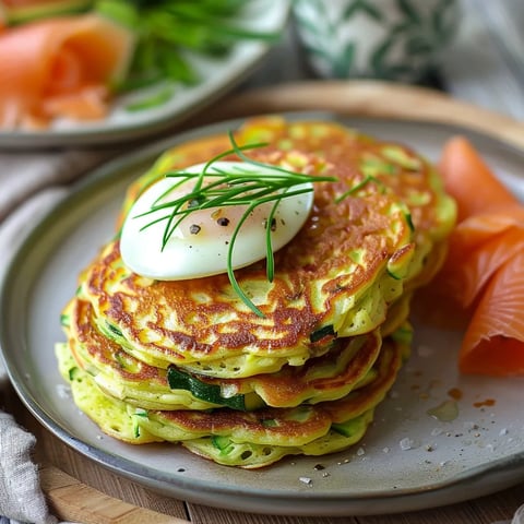Pancakes à la courgette