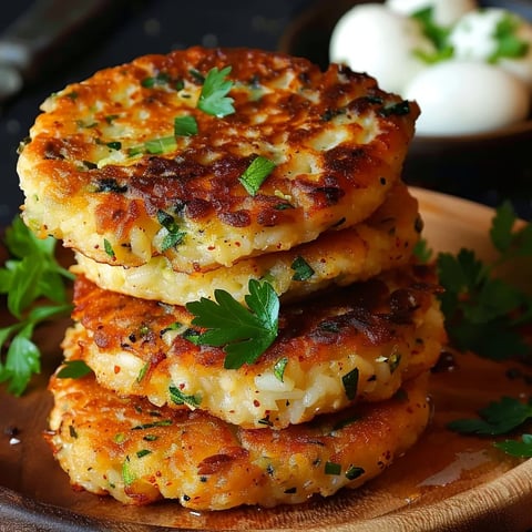 Galettes de riz aux fromages