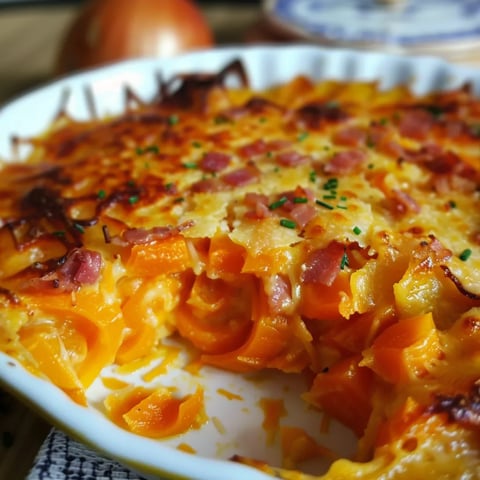 Gratin de carottes à la cancoillotte