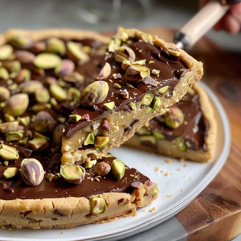Cookie Pizza Pistache Chocolat au Lait