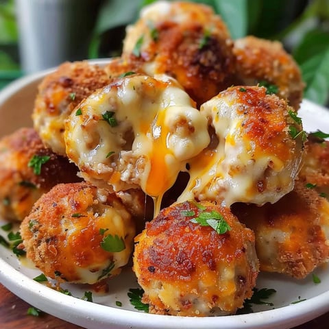 Boulettes de Poulet au Fromage
