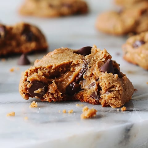Cookies aux Pois Chiches et Beurre de Cacahuète
