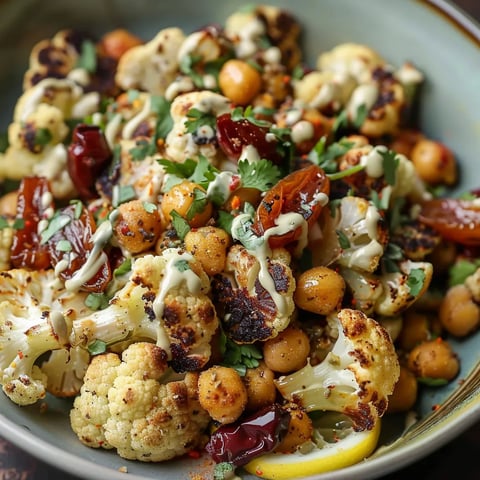 Salade de Chou-fleur Rôti et Dattes