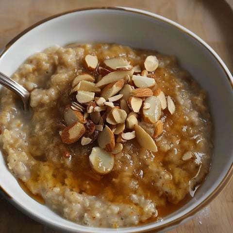 Porridge façon Croissant aux Amandes