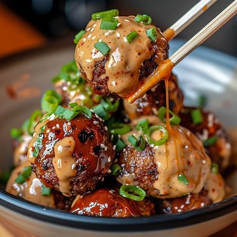 Boulettes de Viande Coréennes BBQ avec Sauce Mayo Épicée