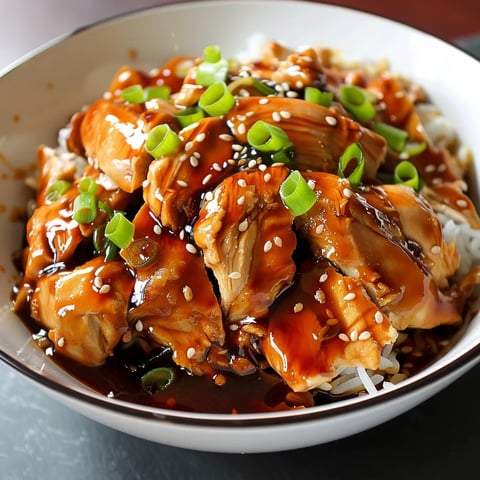 Poulet Teriyaki à la Mijoteuse