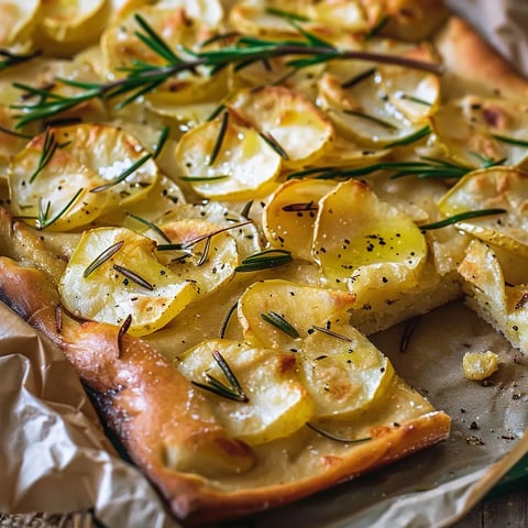 Focaccia de Pommes de Terre (Schiacciata di Patate)