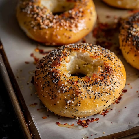 Bagels maison faciles (5 ingrédients)