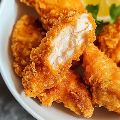 Filets de Poulet Croustillants à la Friteuse à Air