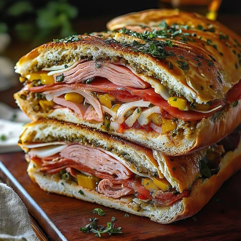 Sandwich Muffuletta Italien Classique