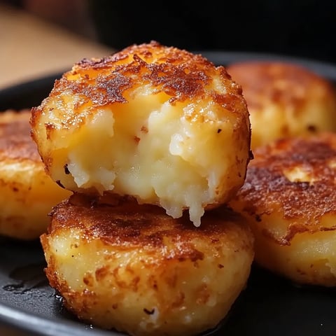 Croquettes de Purée de Pommes de Terre au Fromage