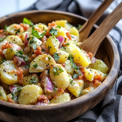 Salade de Pommes de Terre Turque (Patates Salatasi)