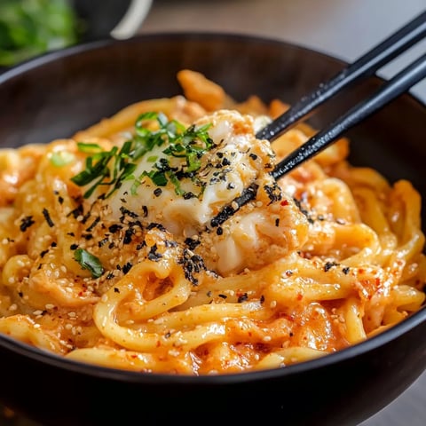 Udon Crémeux au Kimchi