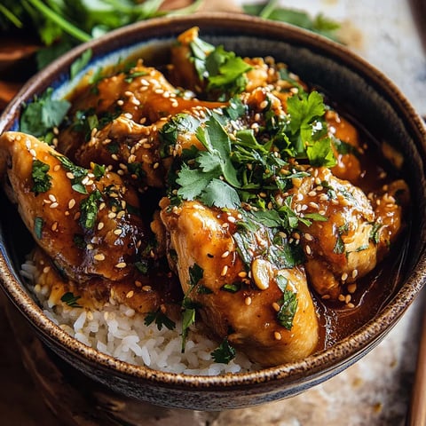 Poulet Mijoté au Miel et à l'Ail - Un délice sucré-salé fondant cuit au Crockpot