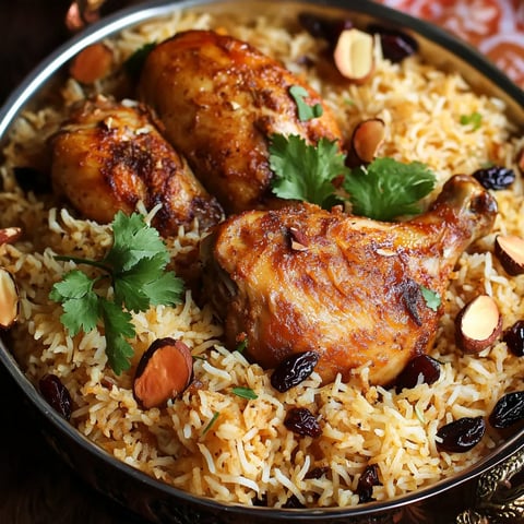 Kabsa au Poulet : Un Délice Arabe Savoureux