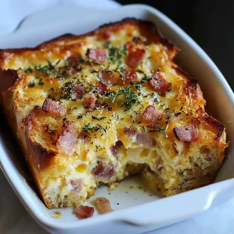 Croque-Monsieur façon Pudding de Pain Salé