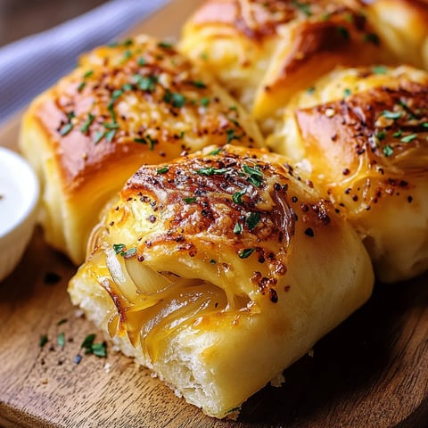 Roulés au Fromage et Oignon