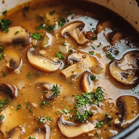 Soupe aux Champignons à la Hongroise