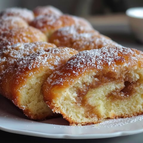 Pain Façon Beignet à la Cannelle