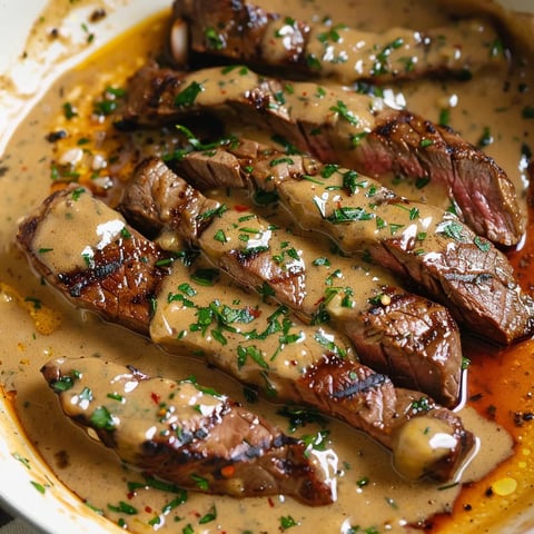 Steak Poêlé sauce au Beurre