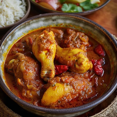 Curry de Poulet Birman Classique