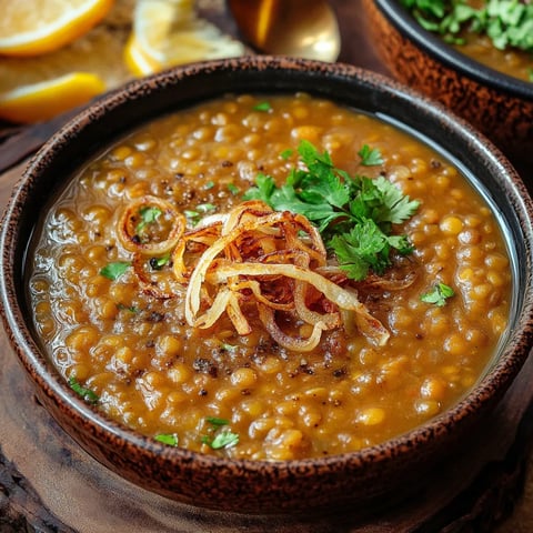 Soupe Persane aux Lentilles