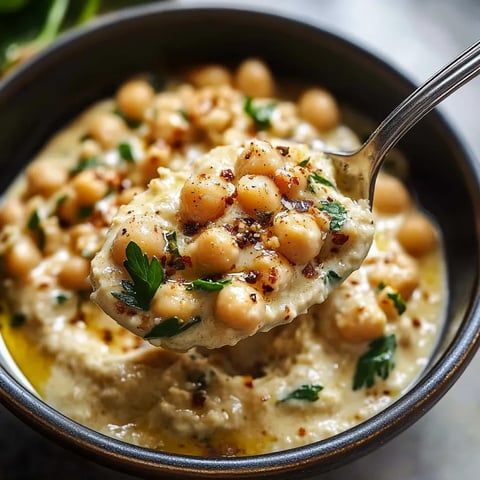Musabaha (Pois Chiches Chauds Crémeux au Tahini)
