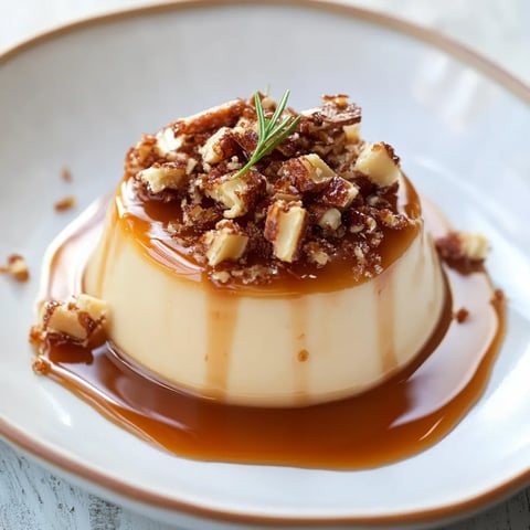 Panna Cotta Caramel au Beurre Salé Facile avec Praliné