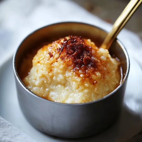 Riz au Lait Brûlé au Lait de Coco et Épices