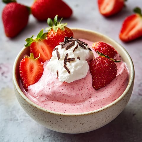 Mousse de Fraises à l'Aquafaba