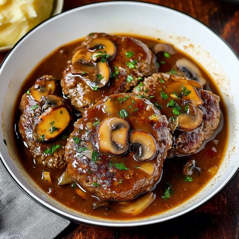 Steaks Salisbury façon Bobby Flay