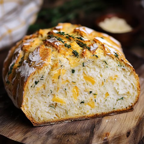 Pain de Soude au Cheddar et aux Herbes