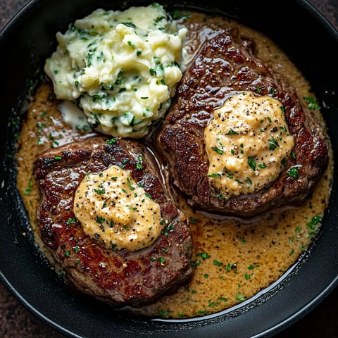 Steaks à la Mode Gaélique avec Crème au Whisky et Colcannon