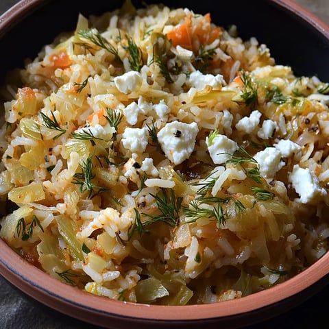 Riz au chou grecque délicieux