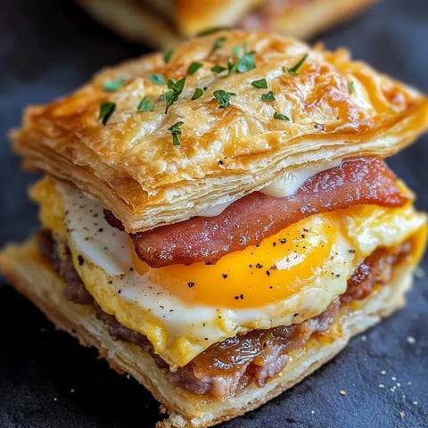 Pop-Tart au saucisse et bacon