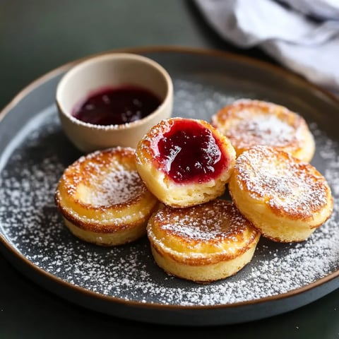 Petits pancakes moelleux au four