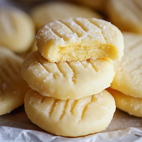 Biscuits délicats à la fécule
