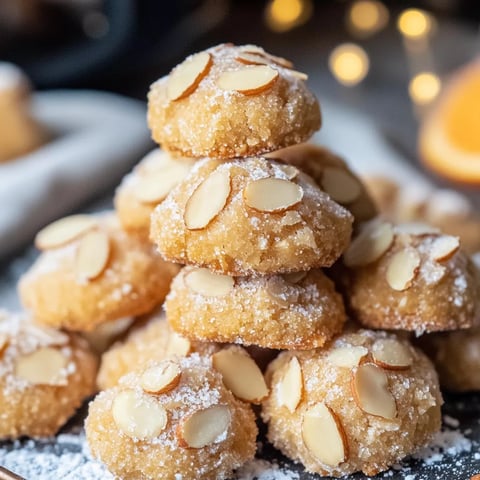 Délicieux Ricciarelli italiens aux amandes