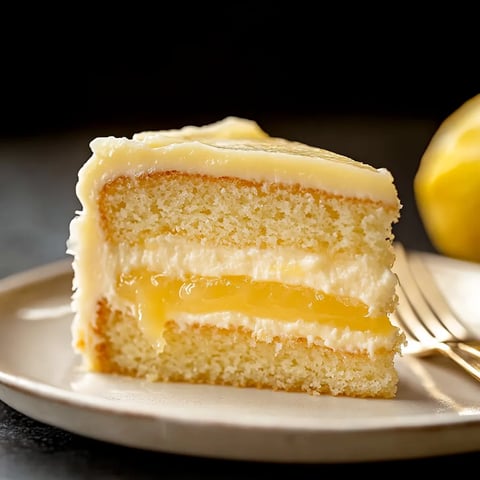 Gâteau au Lemon Curd