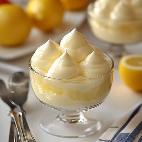 Mousse délicate au citron