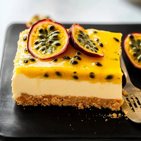 Cheesecake sans cuisson maracuja