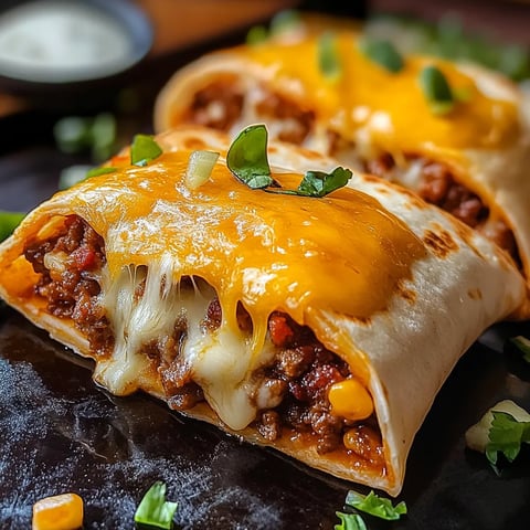 Tacos poches fondants