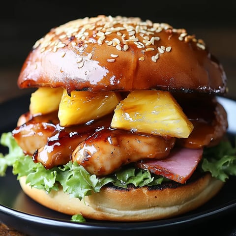 Sandwich teriyaki au poulet Kahuna