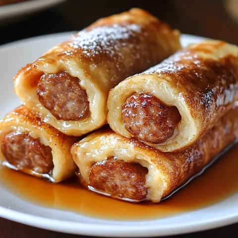 Délices roulés au pain saucisse