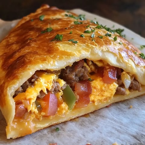 Calzone équilibré pour le matin