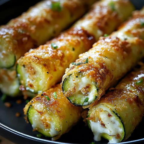 Cigares aux courgettes fondantes
