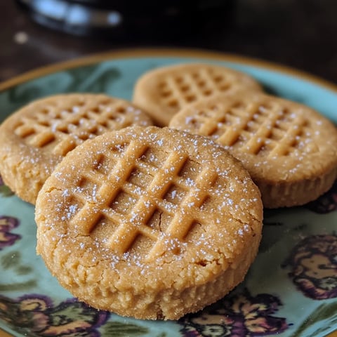 Sablés beurre cacahuète et miel