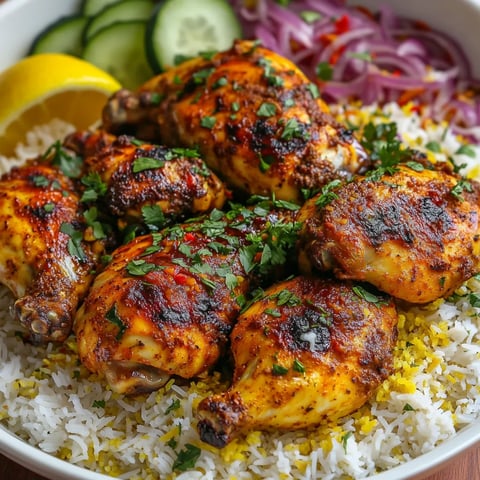 Poulet Safran et Riz Persan