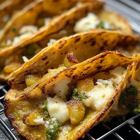 Tacos savoureux pomme et chili